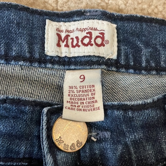 Dark blue bootcut jeans. - Picture 4 of 4